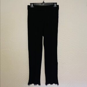 Eileen Fisher Women's Ribbed Side Slit pant